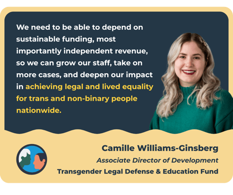 Camille Williams-Ginsberg - Transgender Legal Defense & Education FundAdvocates for Trans Equality