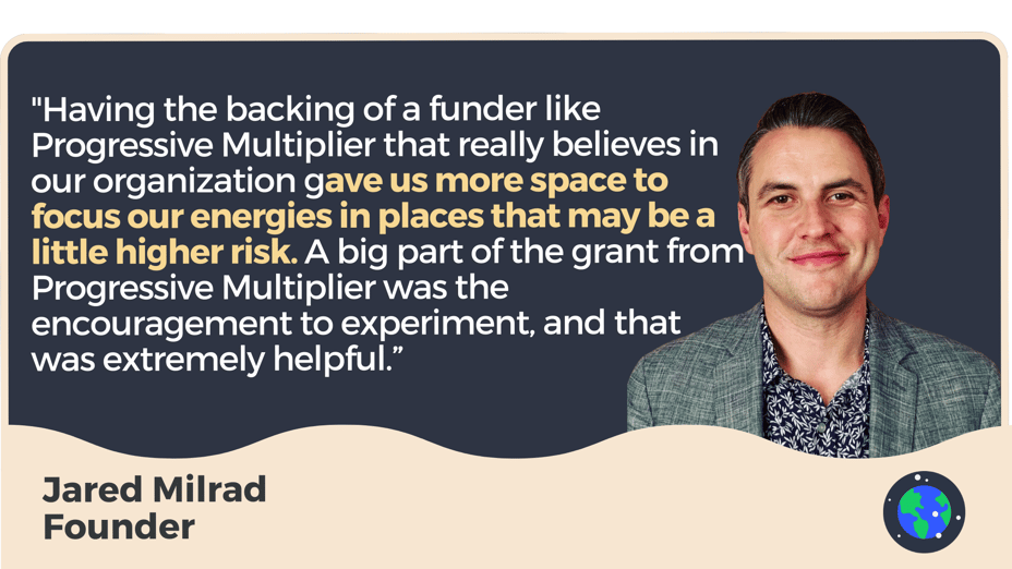 A quote from Jared Milrad founder of movikarma