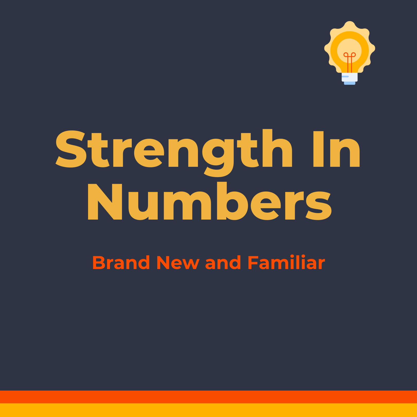 Blog: Strength in Numbers
