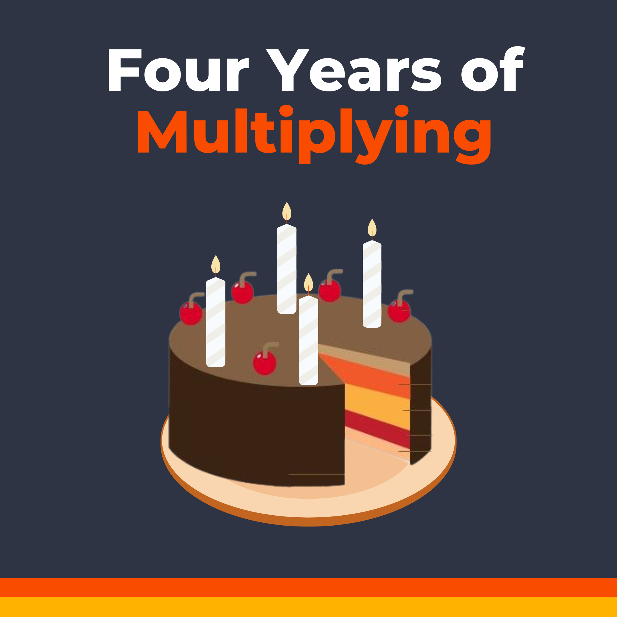 Looking Back at Four Years of Multiplying