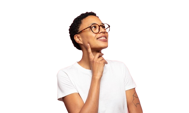 afro-young-black-woman-smiling-happily-daydreaming-doubting-looking-side_1194-153778-1